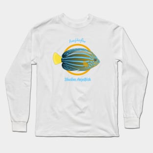 Blueline Angelfish Long Sleeve T-Shirt